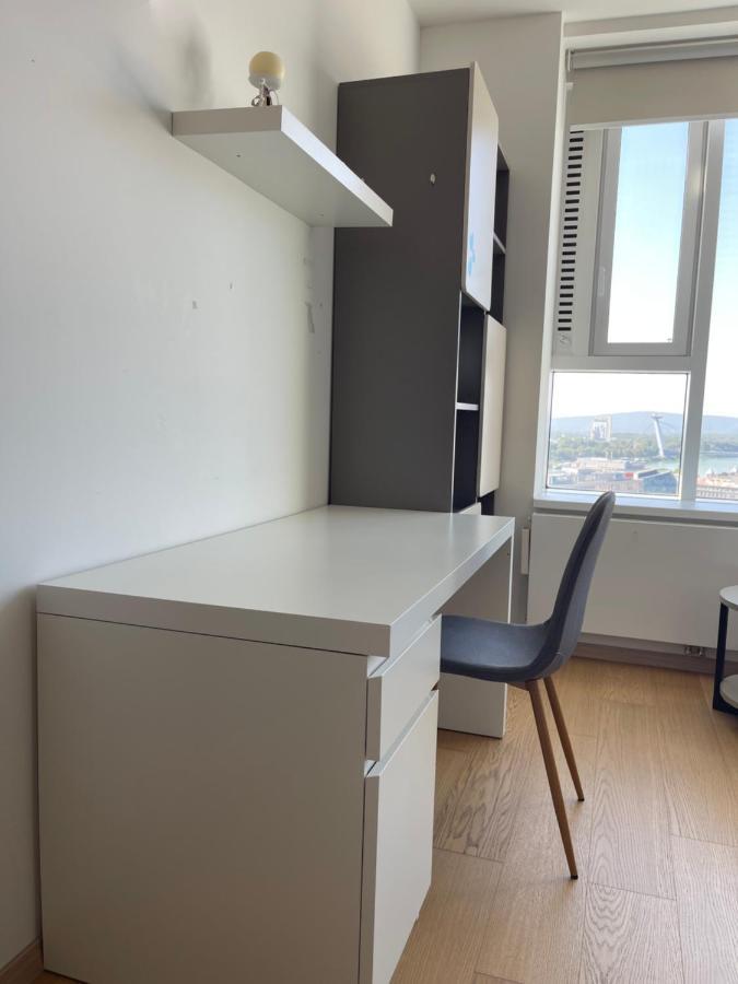 Sag Panorama Apartment 3 Rooms 19Th Floor Great View Free Parking Bratislava Exterior photo